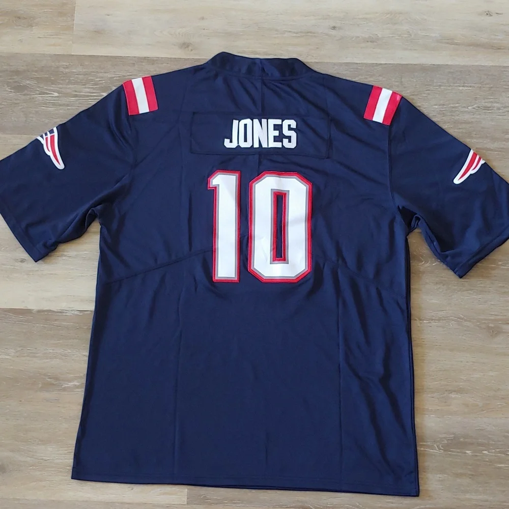 New England Patriots Mac Jones Stitched Jersey Size XL - Picture 5 of 6